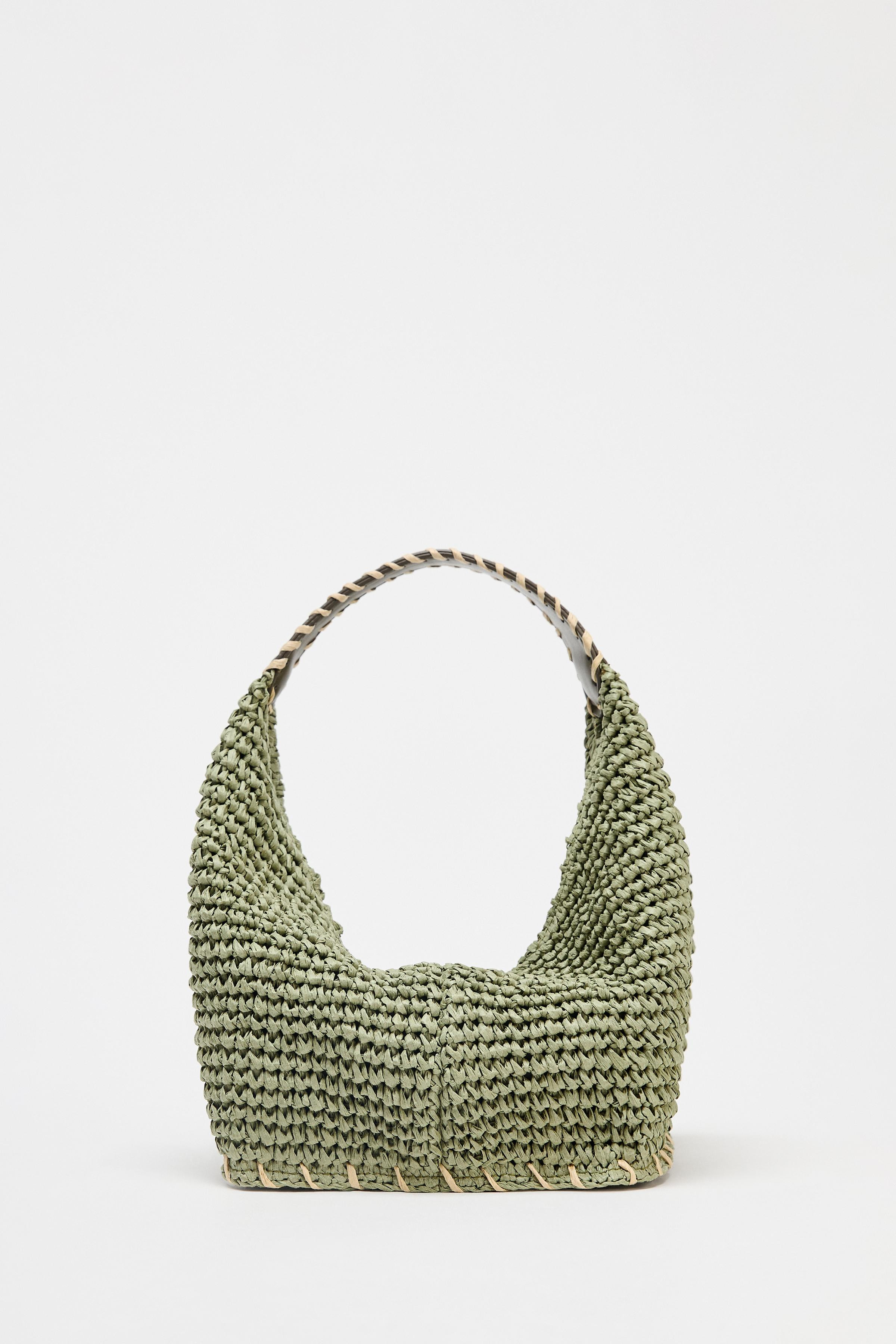 BRAIDED TOP MINI BAG | Zara US