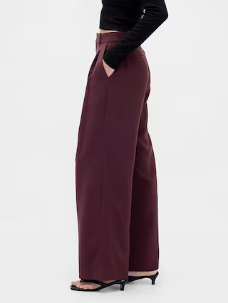 365 High Rise Pleated Trousers | Gap (US)