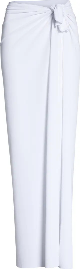 Norma Kamali Ernie Convertible Wrap Cover-Up | Nordstrom | Nordstrom