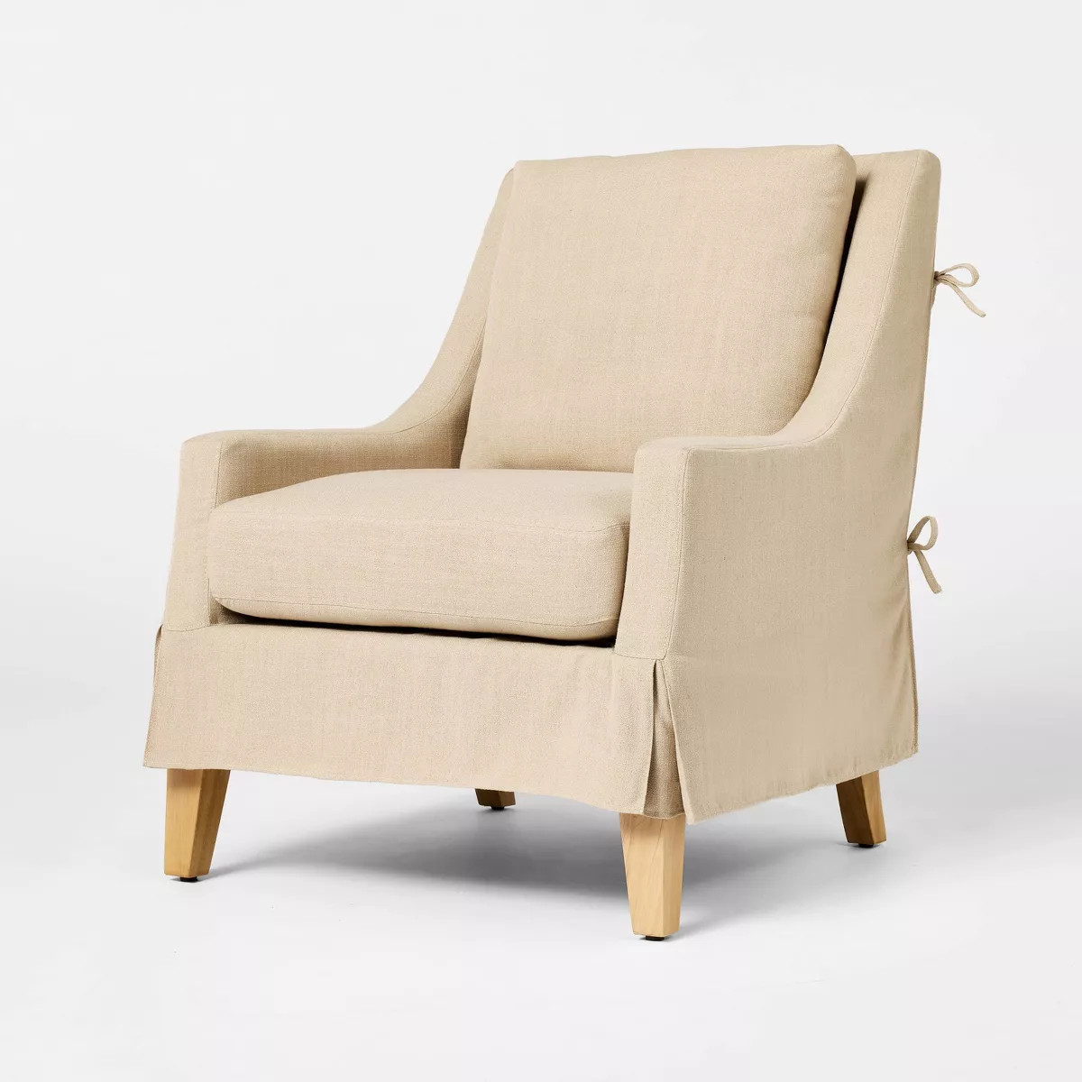 Camas Slipcover Accent Chair Khaki - Threshold™ designed with Studio McGee | Target