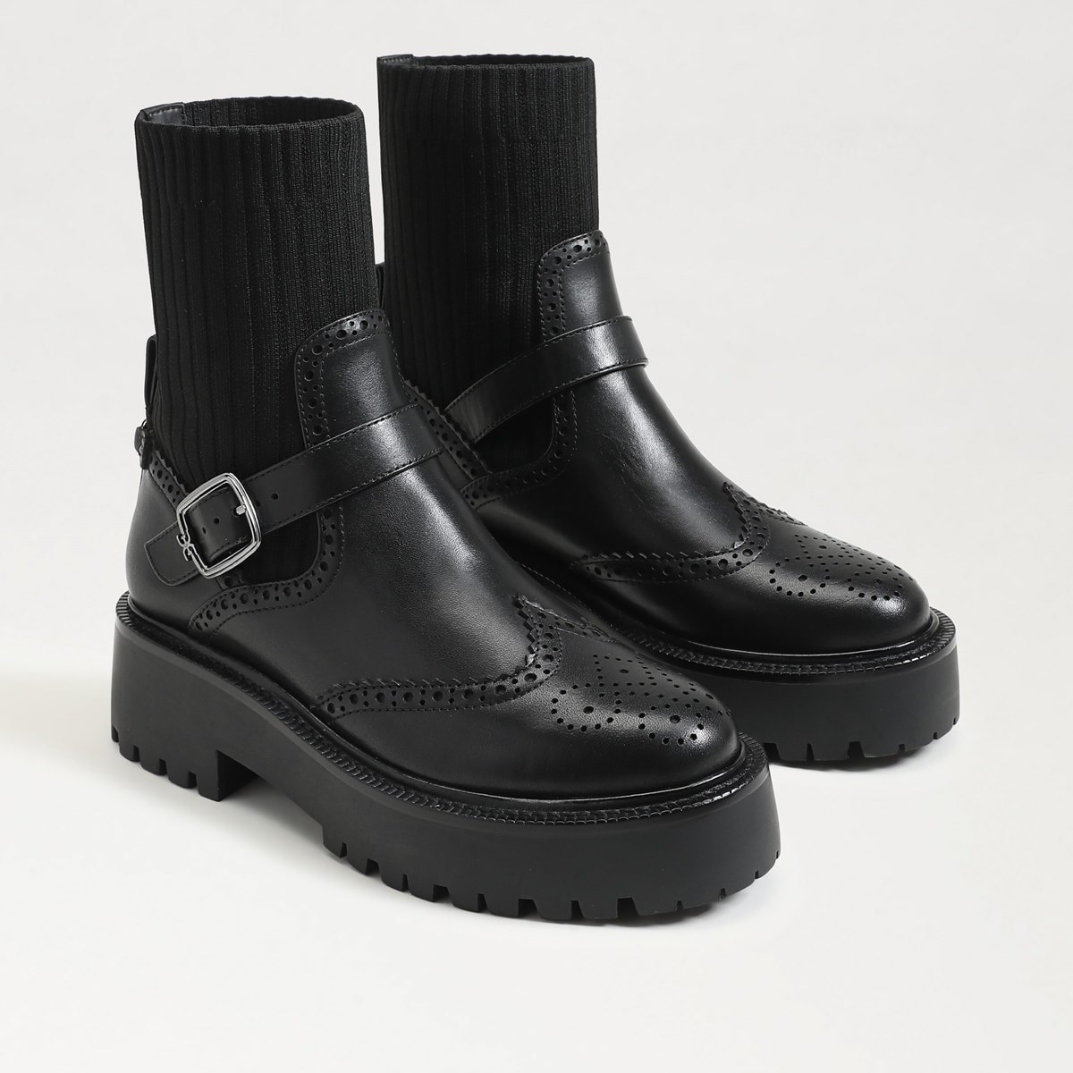 Elly Lug Sole Wingtip Ankle Boot | Sam Edelman