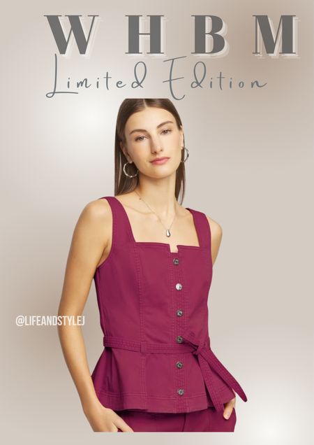 Whether you're dressing it up with a blazer for the office or pairing it with jeans for a night out, this versatile top will keep you looking effortlessly stylish. Don't miss your chance to own this exclusive piece—shop the limited edition Sleeveless Topstitch Pret Top today and make a statement wherever you go!

#LTKstyletip #LTKfindsunder100 #LTKover40