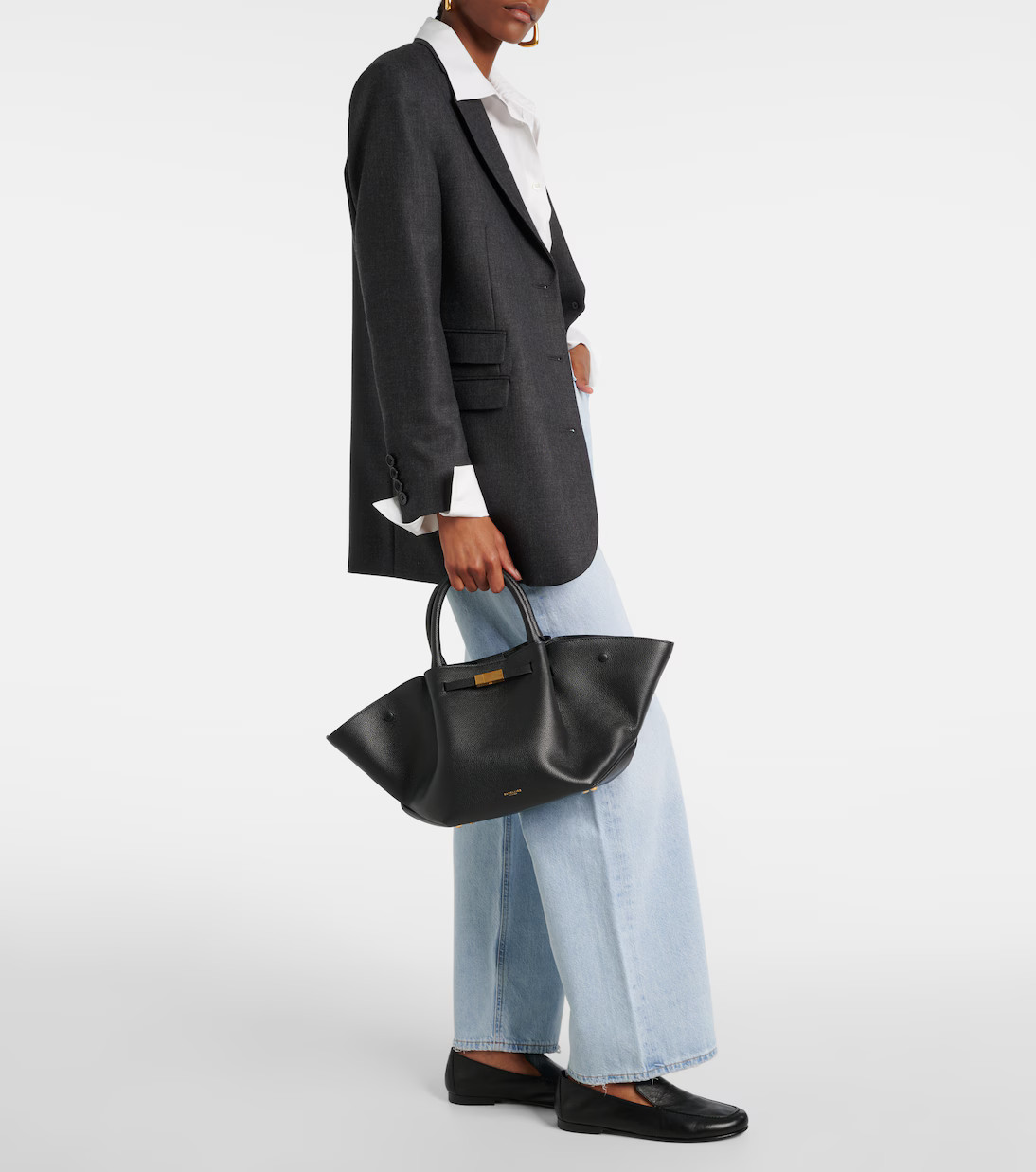 New York Medium leather tote bag | Mytheresa (UK)