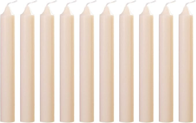 20 pcs of odorless Mini Cone Candles 6 inches in Height and 1/2 inch in Width, Personal Witchcraf... | Amazon (US)