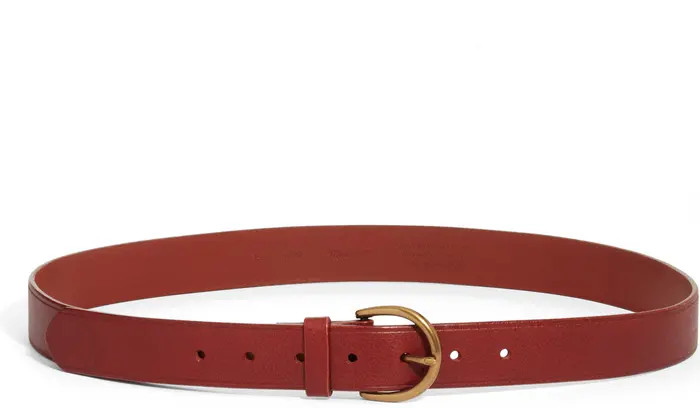Medium Perfect Leather Belt | Nordstrom