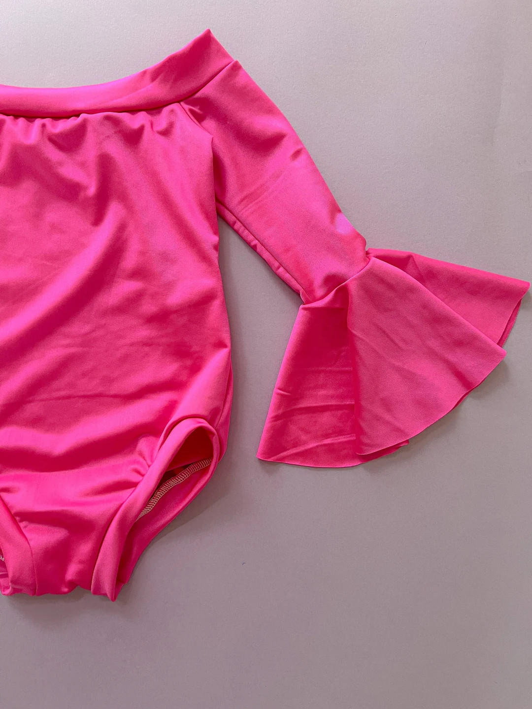 Hot Pink Bell Bottoms / Party / Bummies / Lounge Set / Leotard / Peplum | Etsy (US)