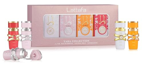 Lattafa Yara Collection – 4 × 5 ml Eau de Parfum Gift Set for Women (Yara + Yara Moi + Yara Tous + Yara Candy) | Amazon (US)