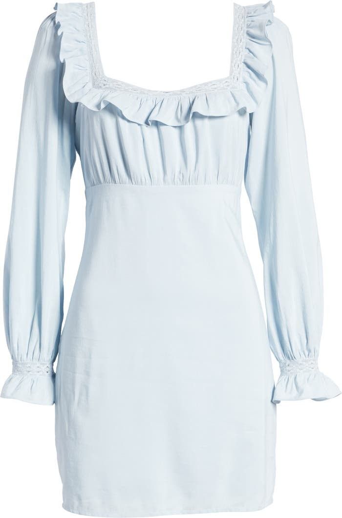Burke Long Sleeve Minidress- Easter Dress | Nordstrom
