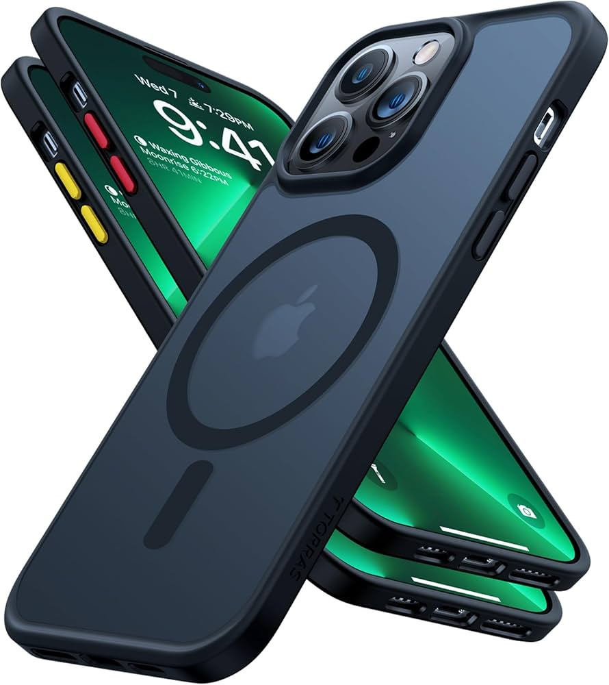 Amazon.com: TORRAS Magnetic Guardian Designed for iPhone 14 Pro Max Case [Military Grade Drop Tes... | Amazon (US)