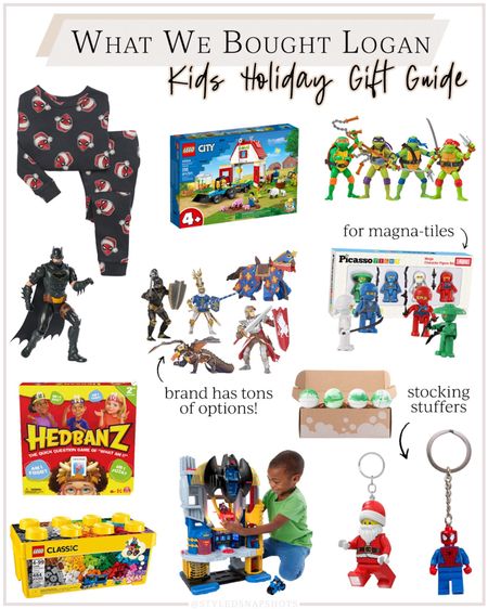 Kids holiday gift guide 🎁 Logan is 4.5 and these are a few of the items we purchased for Christmas 

boy gifts, pretend play gifts, kids stocking stuffers 

#LTKGiftGuide #LTKCyberWeek #LTKkids