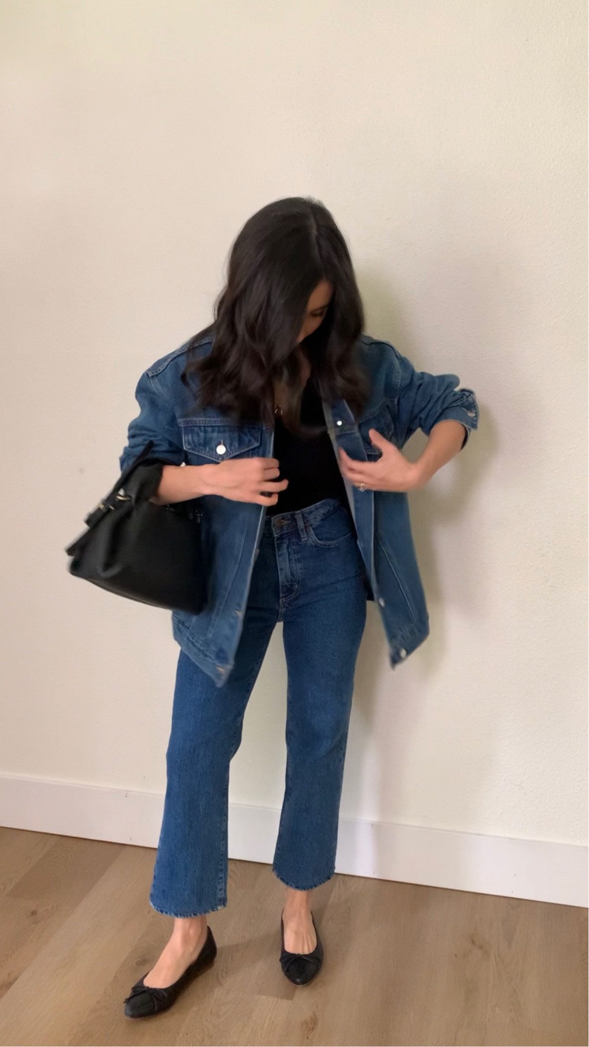 Petite denim on denim look 😍 

Jeans- wearing size 24 ankle length. I did end up hemming these jeans 2 inches. 

Denim jacket size XS , runs oversized 

#LTKfindsunder50 #LTKfindsunder100 #LTKsalealert