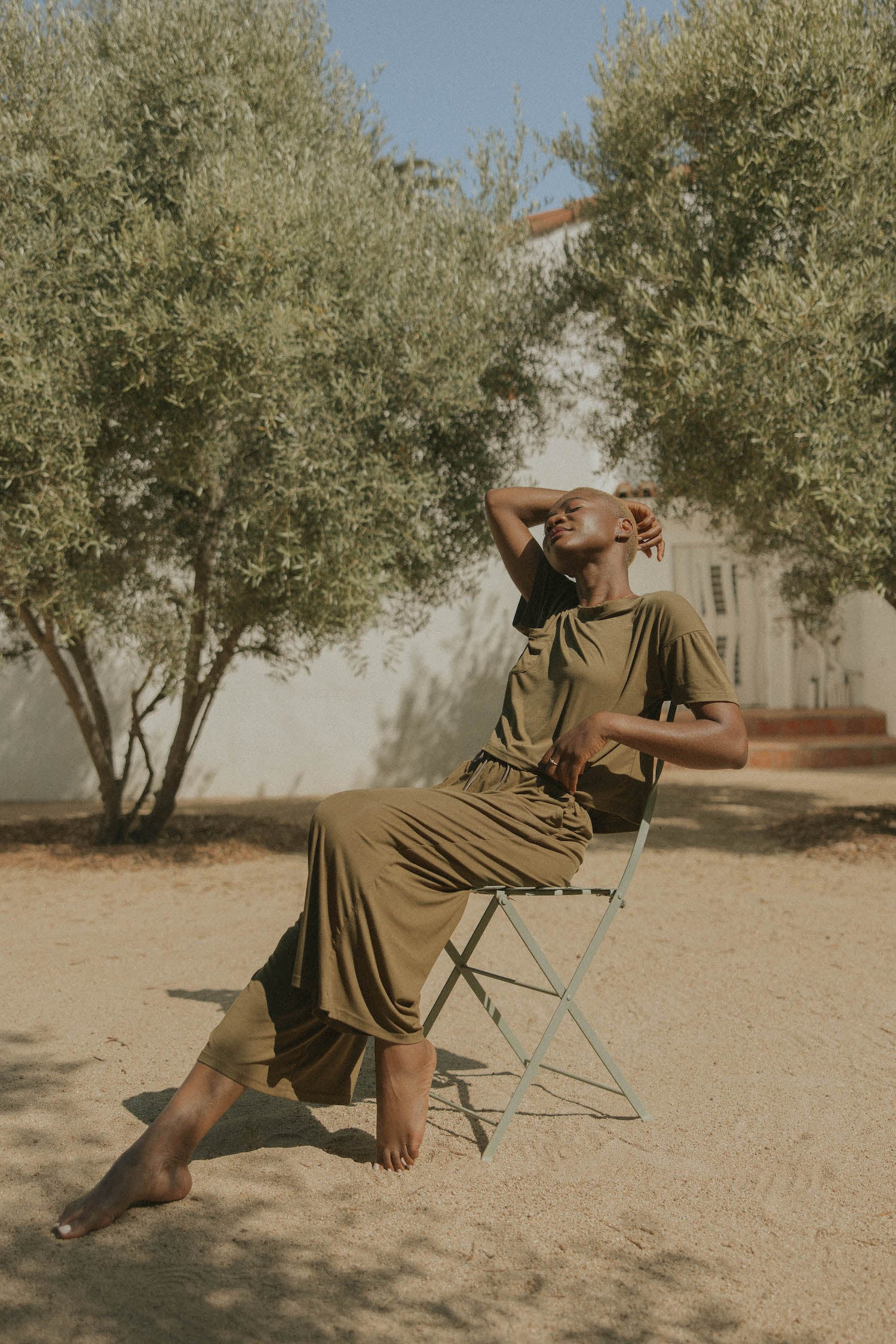 Luna Pant | Olive | Altair The Label