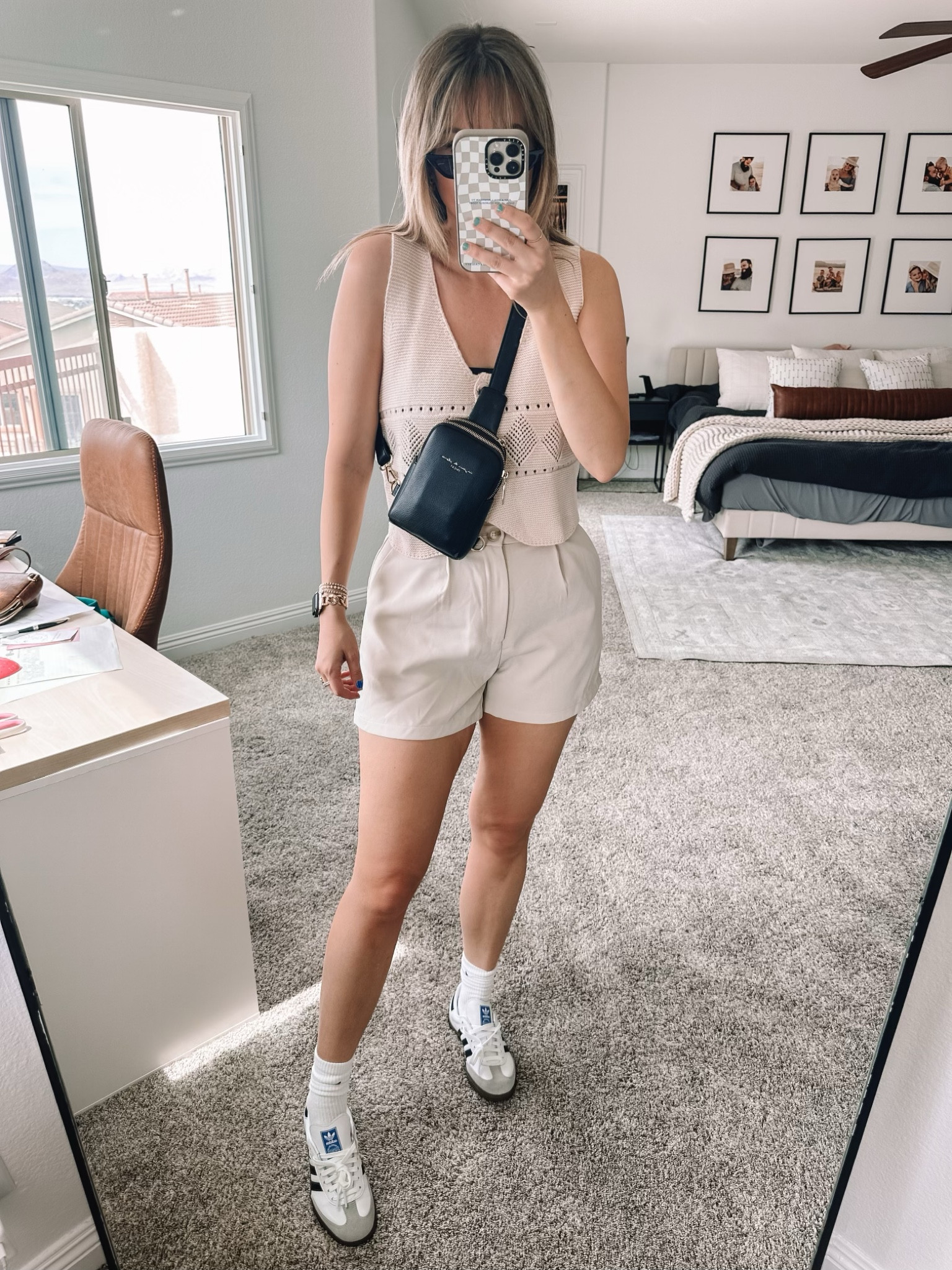 Trying new pieces for our summer in Spain! It will apparently be the summer of vests and shorts 😂

Cream sweater vest: m
Black tank: m
Khaki shorts: m
Shoes: men 5.5 women’s 6.5 (go down a half size)

#LTKfindsunder50 #LTKtravel