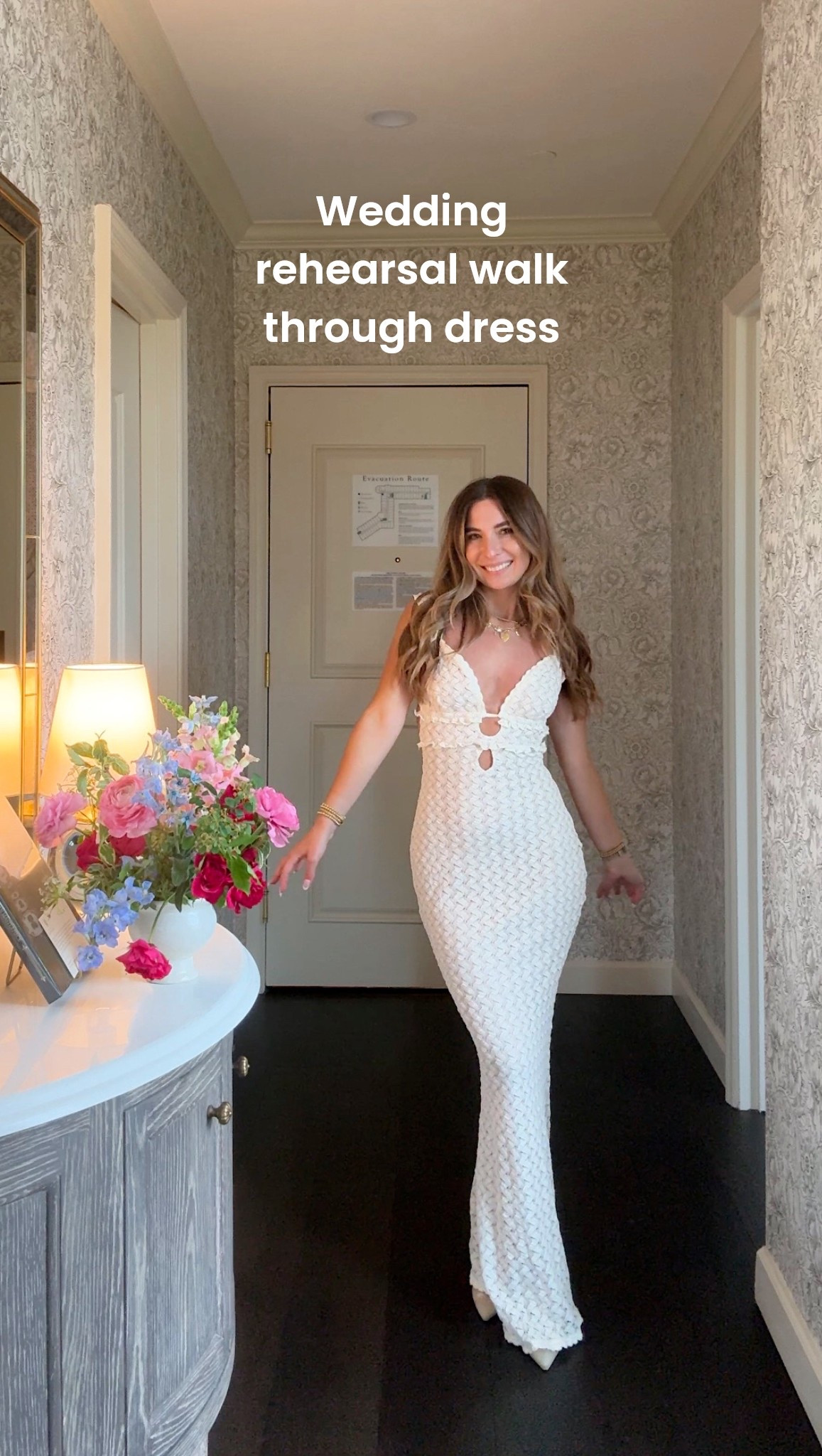 The perfect bridal dress for rehearsal dinners, bridal parties and more! 👰🏼‍♀️🤍 wearing size: XS and I’m 5’3” 

#LTKWedding #LTKStyleTip #LTKPetite