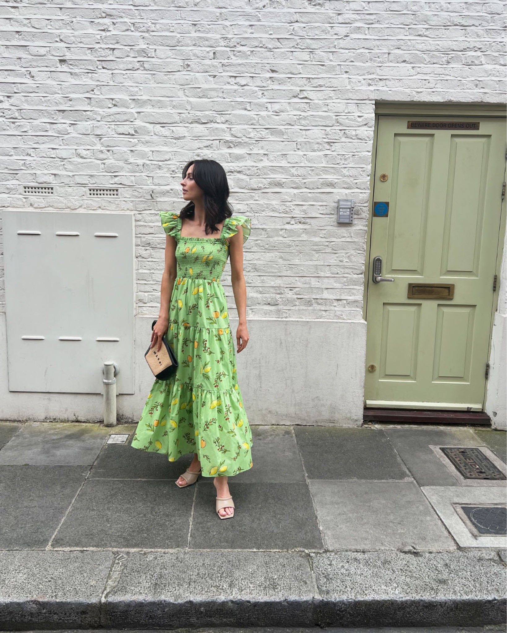 dress by kitri via harvey nichols 
bag by marni via net a porter
sandals by & other stories 

#LTKstyletip #LTKeurope #LTKSeasonal