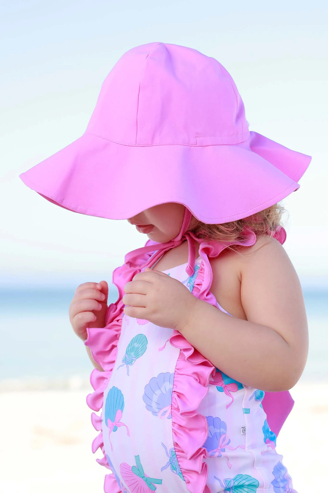 Solid Sun Hat | Pink Sweetie | Caden Lane