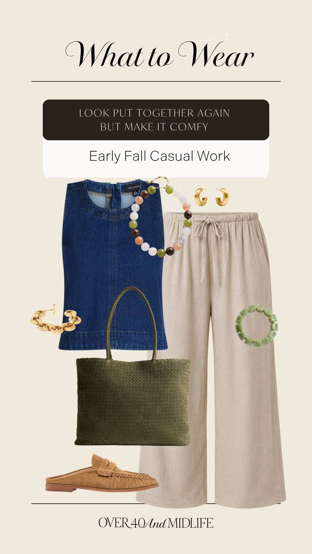 ✨Tap the bell, save and ❤️ start here over 40 fashion, midlife style, midsize fashion and luxury looks for less.  

⬇️Sizing information:
Top large need medium size down
Pants large (size up if in between sizes.)


What I’m buying now to wear now and straight into fall. 🤎

Every piece is Outfit Physics™ approved: belly-friendly, anti-pooch and anti-frumpy for women over 40.

We’re looking for pieces that:

✨ LIFT the eye
✨ SKIM the belly without clinging
✨ BALANCE our proportions
✨ Mix easily with what we already own

These are the early fall clothes that make getting dressed easier—not pieces that only look good on a hanger.

Because over-40 style isn’t about hiding our bodies. It’s about understanding what works with them.

Comment SHOP and I’ll send you the links. 🤍

👑 Helping you look good, feel good.-Lindsey Denver   Check back daily for belly-friendly style, confidence, and Outfit Physics™.

#LTKSaleAlert #LTKPlusSize #LTKMidsize

Comment SHOP below to receive a DM with the link to this post on my LTK ⬇ https://liketk.it/6kqhU

Comment SHOP below to receive a DM with the link to this post on my LTK ⬇ https://liketk.it/6kqqI

Comment SHOP below to receive a DM with the link to this post on my LTK ⬇ https://liketk.it/6kqWJ