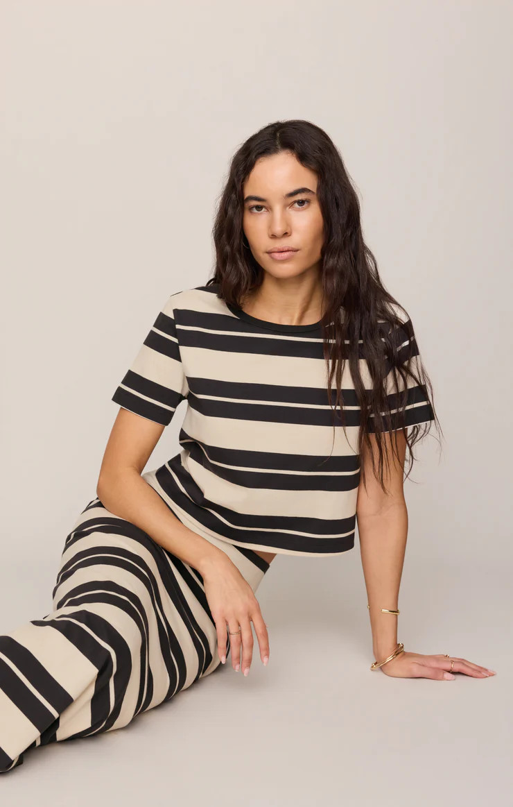 Stellan Striped Jersey Tee | Z Supply