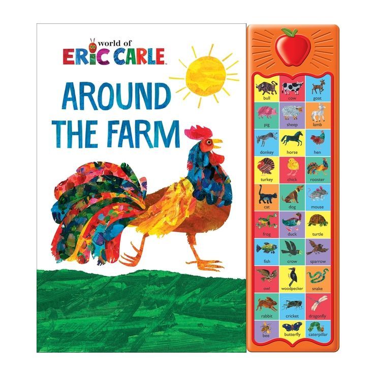 World of Eric Carle Around the Farm 30 Animal Sound (Hardcover) | Target