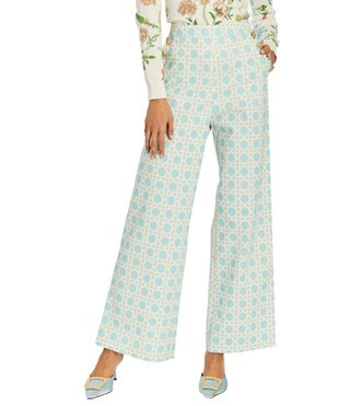 Antonella Flat Front Wide Leg Pants | Dillard's