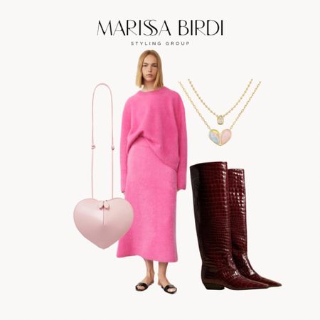 Burgundy is very impactful in this look because is softly grounds a playful pink palette. 

SKIRT: Lisa Yang Asta Skirt

#LTKstyletip #LTKitbag #LTKSeasonal