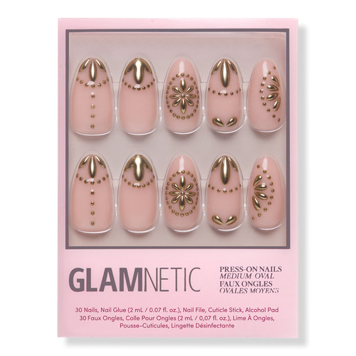 Glamnetic Athenian Gold Press-On Nails | Ulta