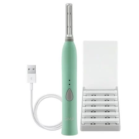 Spa Sciences Sima Electric Dermaplaning Tool Facial Exfoliation and Hair Removal System | Walmart (US)