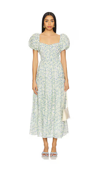 ASTR the Label Florentina Dress in Blue. - size S | Revolve Clothing (Global)