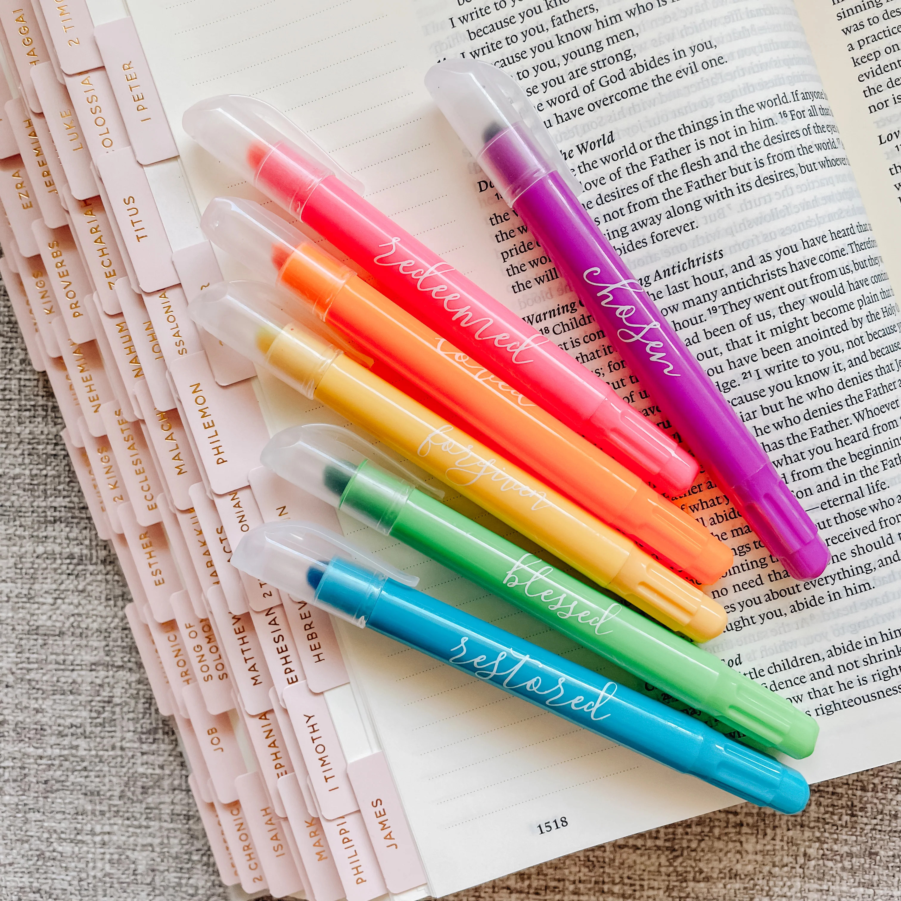 Scented Bible Highlighter Set | The Daily Grace Co.