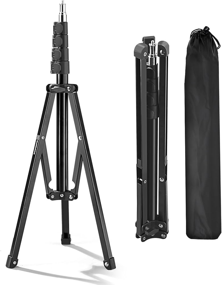 WELLMAKING Light Stand, 72 inches led Light Stand Reverse Folding Light Tripod for Photography, P... | Amazon (US)