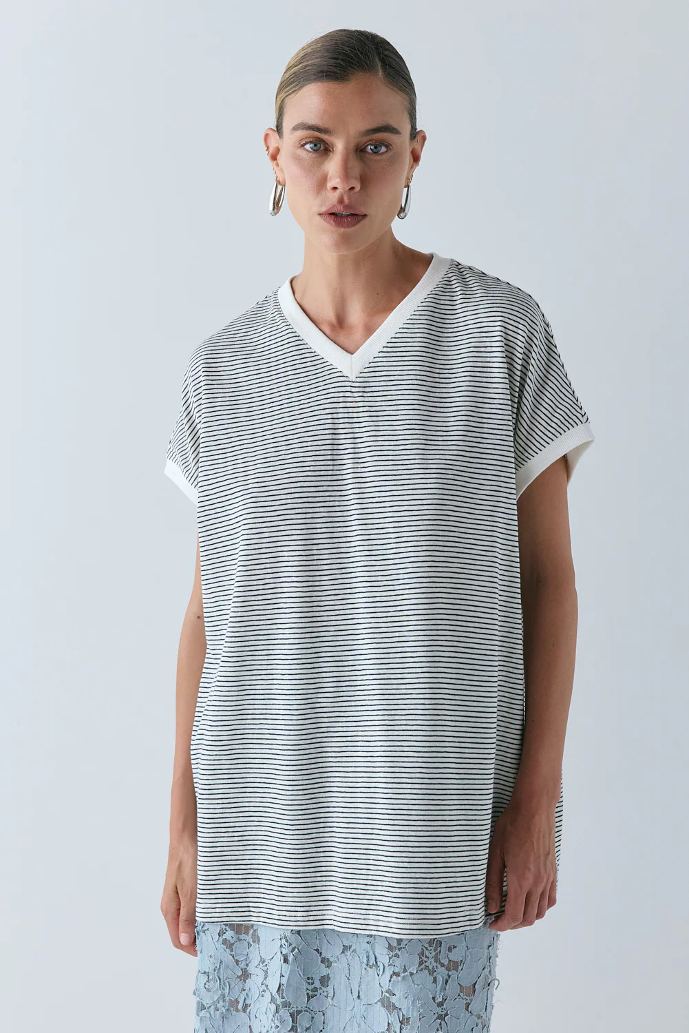 Lee Tank Black Stripe | VRG Grl