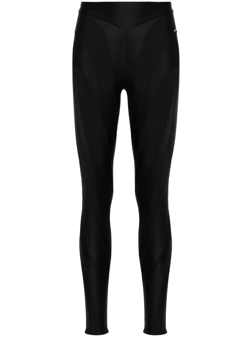 panelled spiral leggings | Farfetch Global