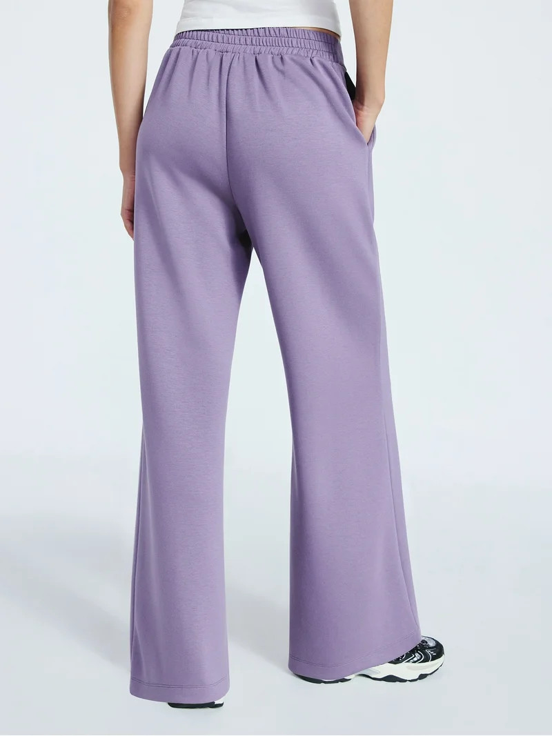 Scoop Women's and Women's Plus New Scubaknit Seamed Sweatpants, Regular and Short Lengths, Sizes ... | Walmart (US)