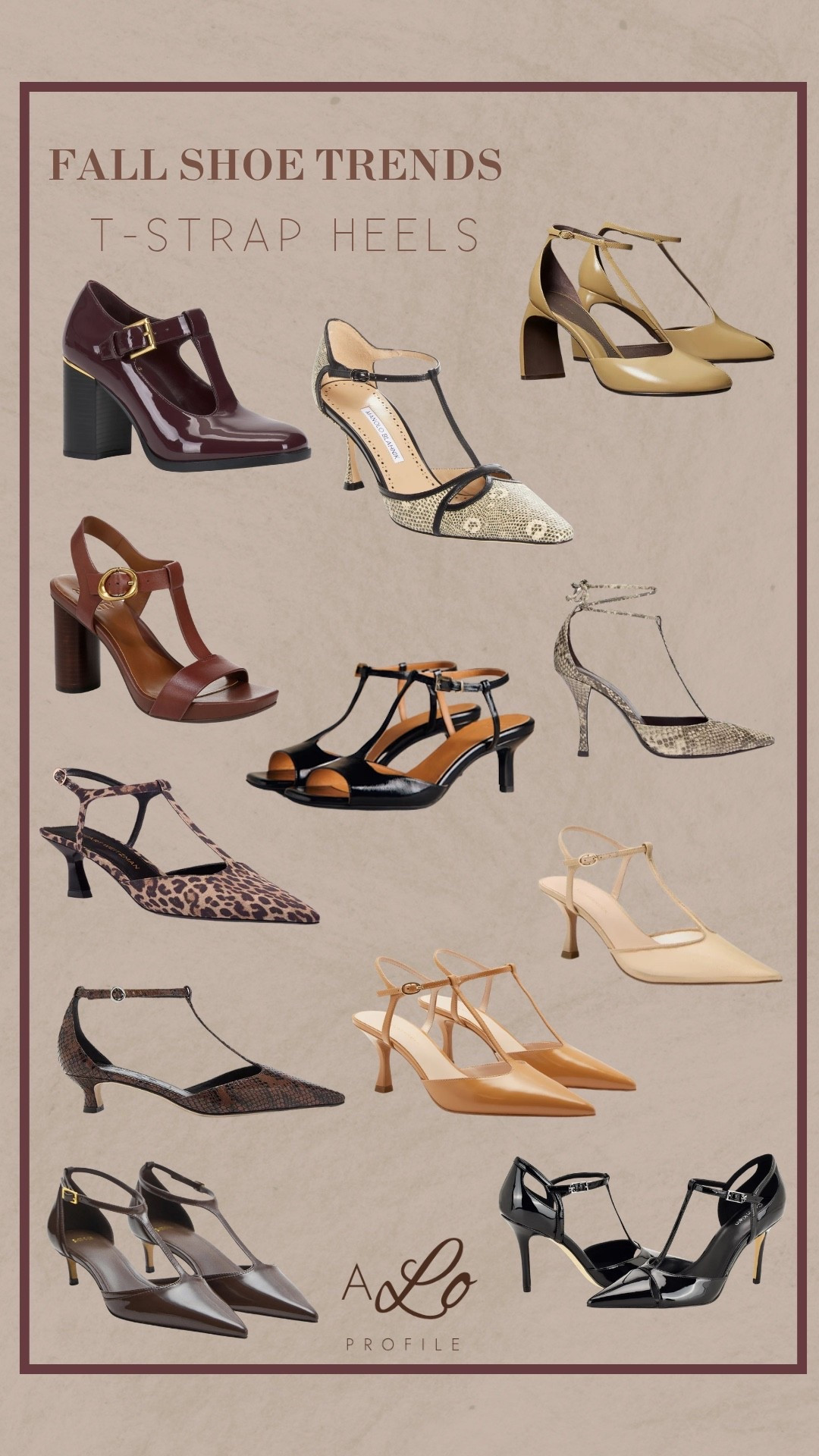 Fall Shoe Trends: T-Strap Heels // fall shoes, fall shoe trends, trending shoes for fall, fall style, fall outfits, fall wardrobe, fall fashion, fall trend forecast, fall shoes