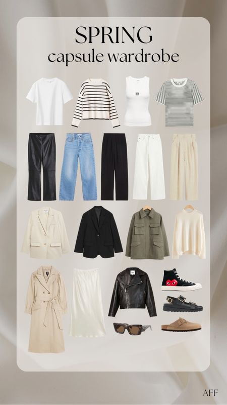 Spring capsule wardrobe essentials

#LTKSeasonal #LTKeurope #LTKstyletip