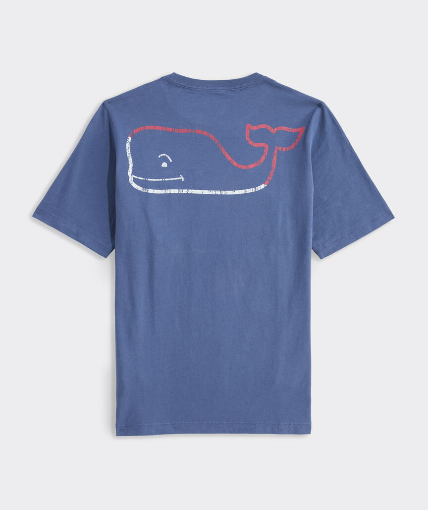 Boys' Burgee Vintage Whale Short-Sleeve Pocket Tee | vineyard vines
