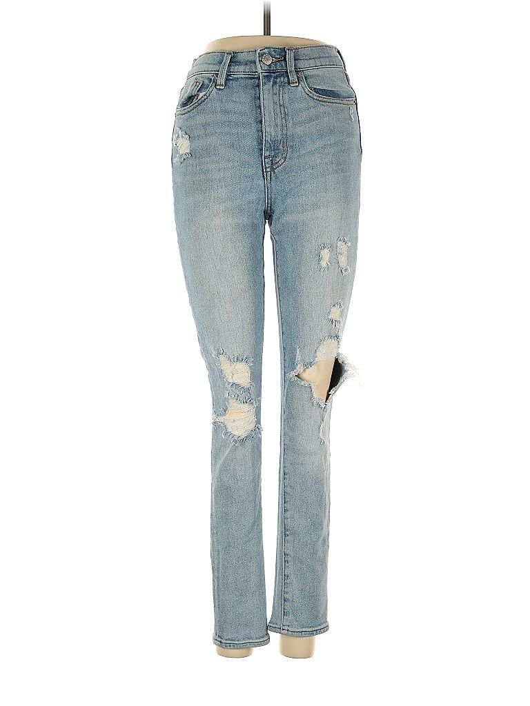 BDG Hearts Stars Blue Jeans 27 Waist - 60% off | ThredUp