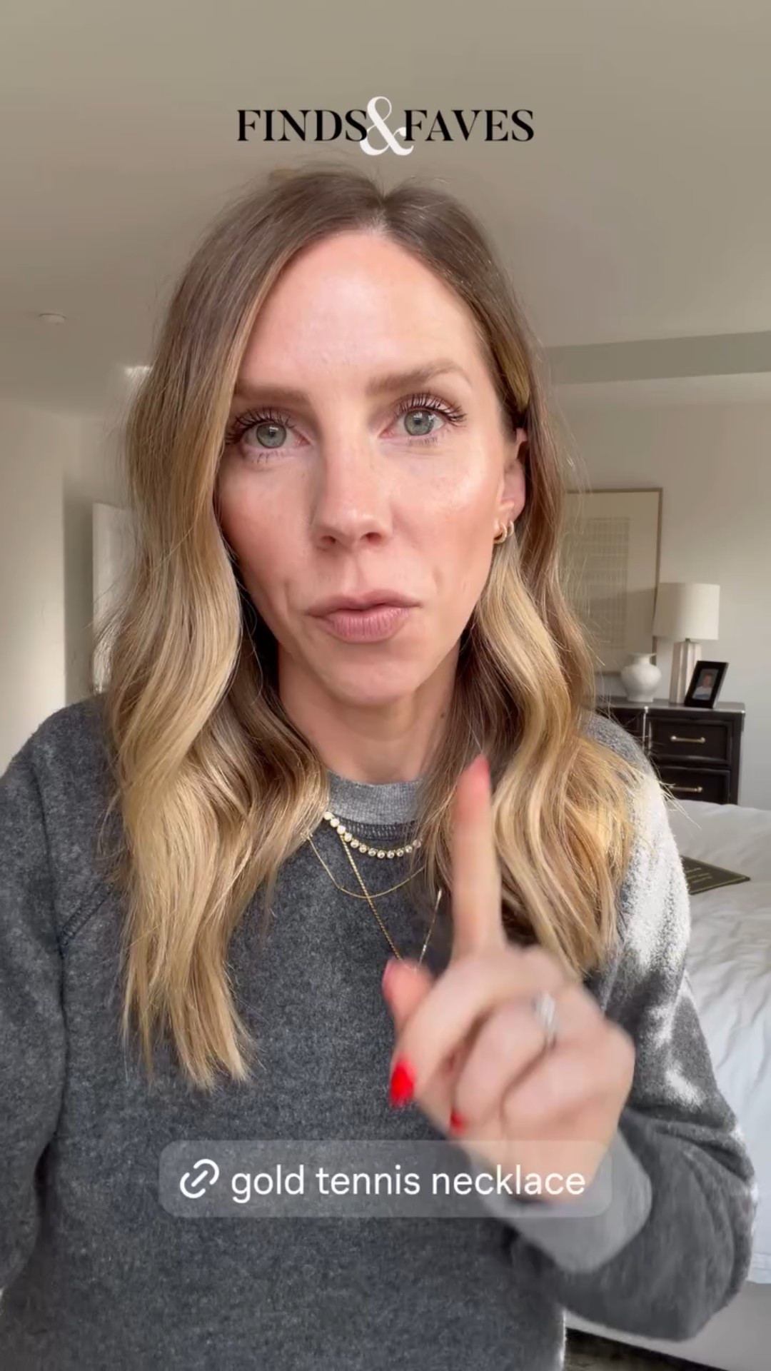 This tennis necklace is top tier!