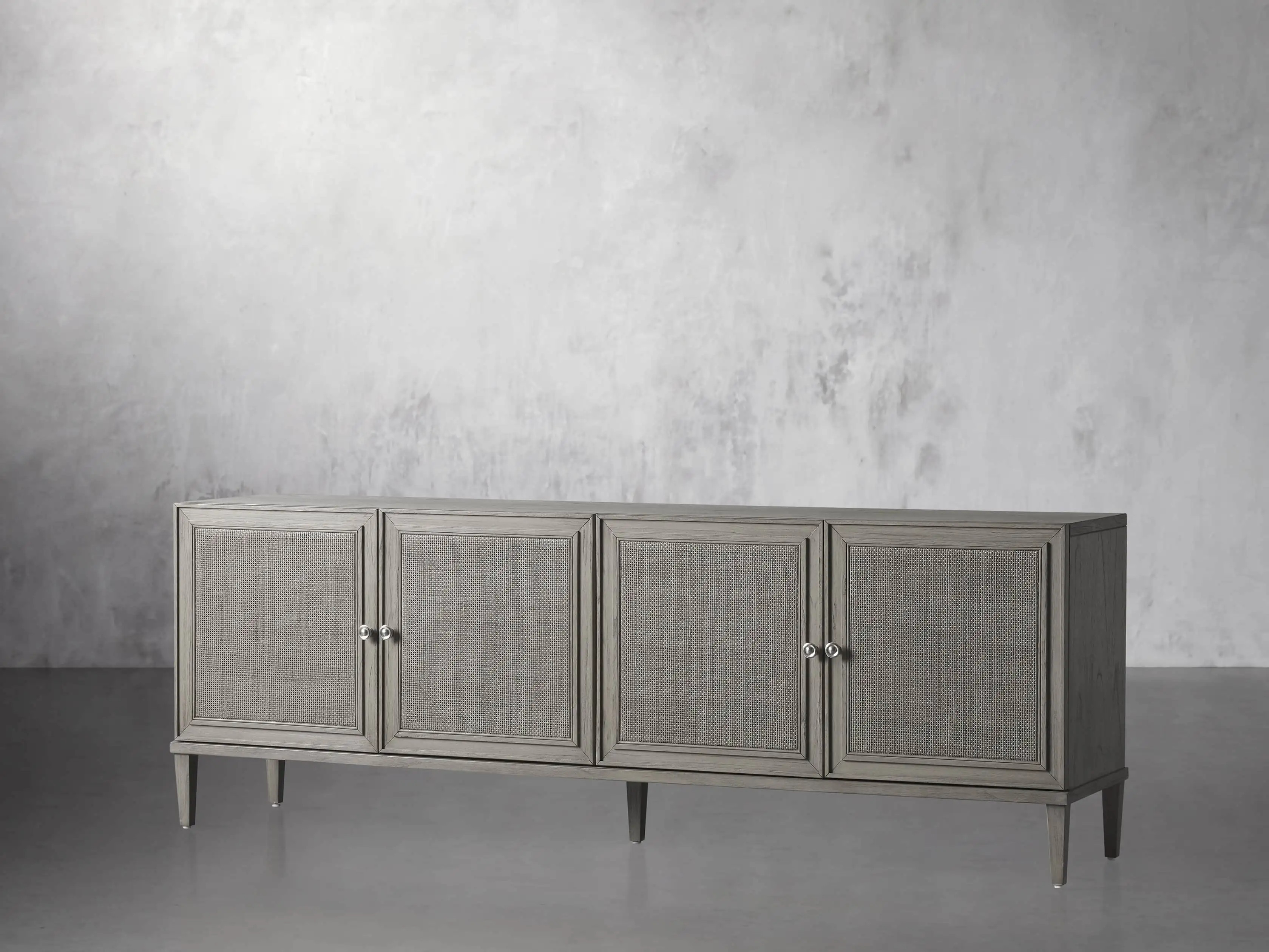 Pearson Cane Media Console | Arhaus