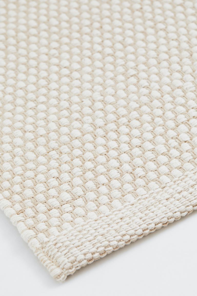 Textured Cotton Rug | H&M (US + CA)