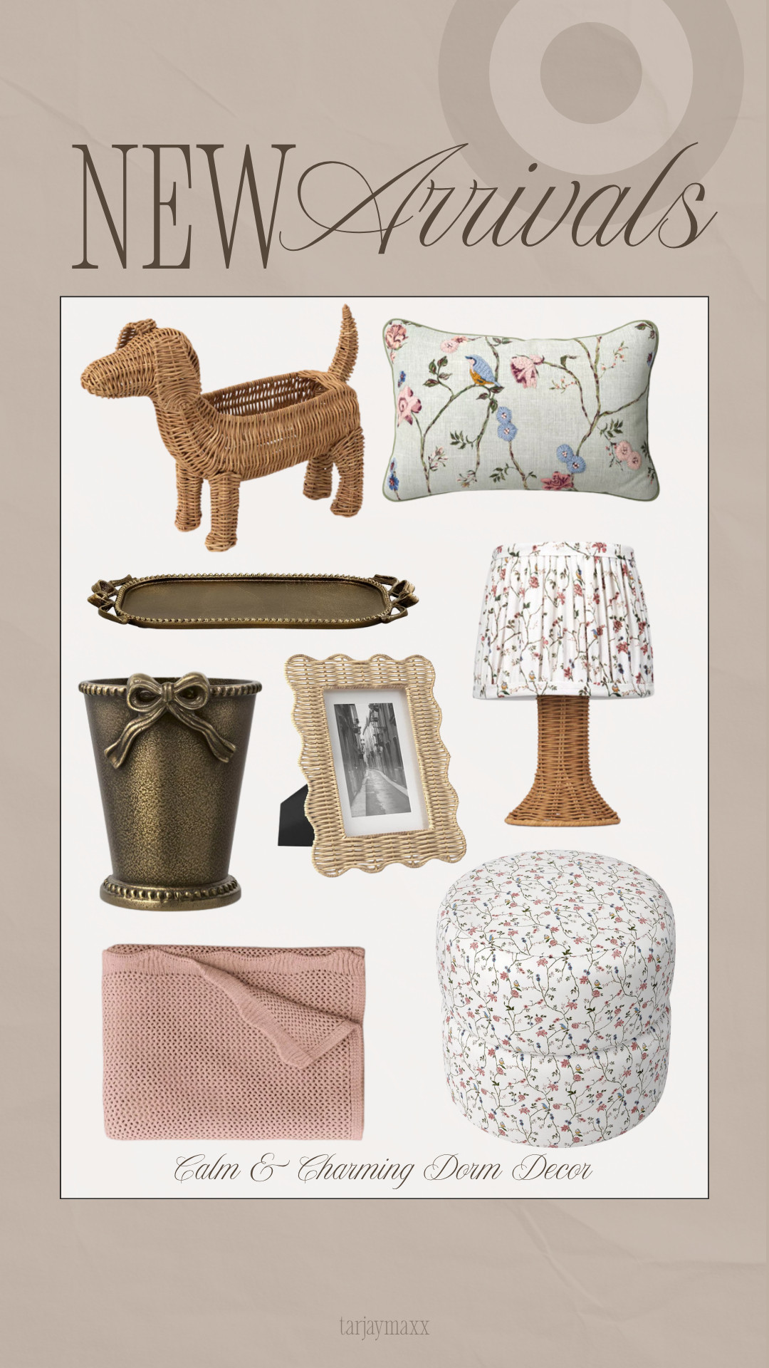 Calm & charming dorm decor is officially in! These new Target arrivals are perfect for creating a soft, cozy space with floral prints, woven textures, and vintage-inspired details. 

wedding guest dress summer, summer outfits, summer dresses, fathers day gift guide, dorm decor, target finds, college apartment, dorm room inspiration, floral decor, cottagecore decor, feminine home decor, apartment decor, cozy aesthetic, target home, back to school, new arrivals
 

 #LTKSeasonal #LTKHome