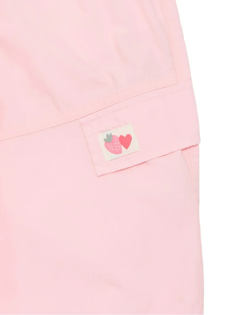 Wonder Nation Little Girls Cotton Parachute Jogger Pants, Sizes 4-10 | Walmart (US)