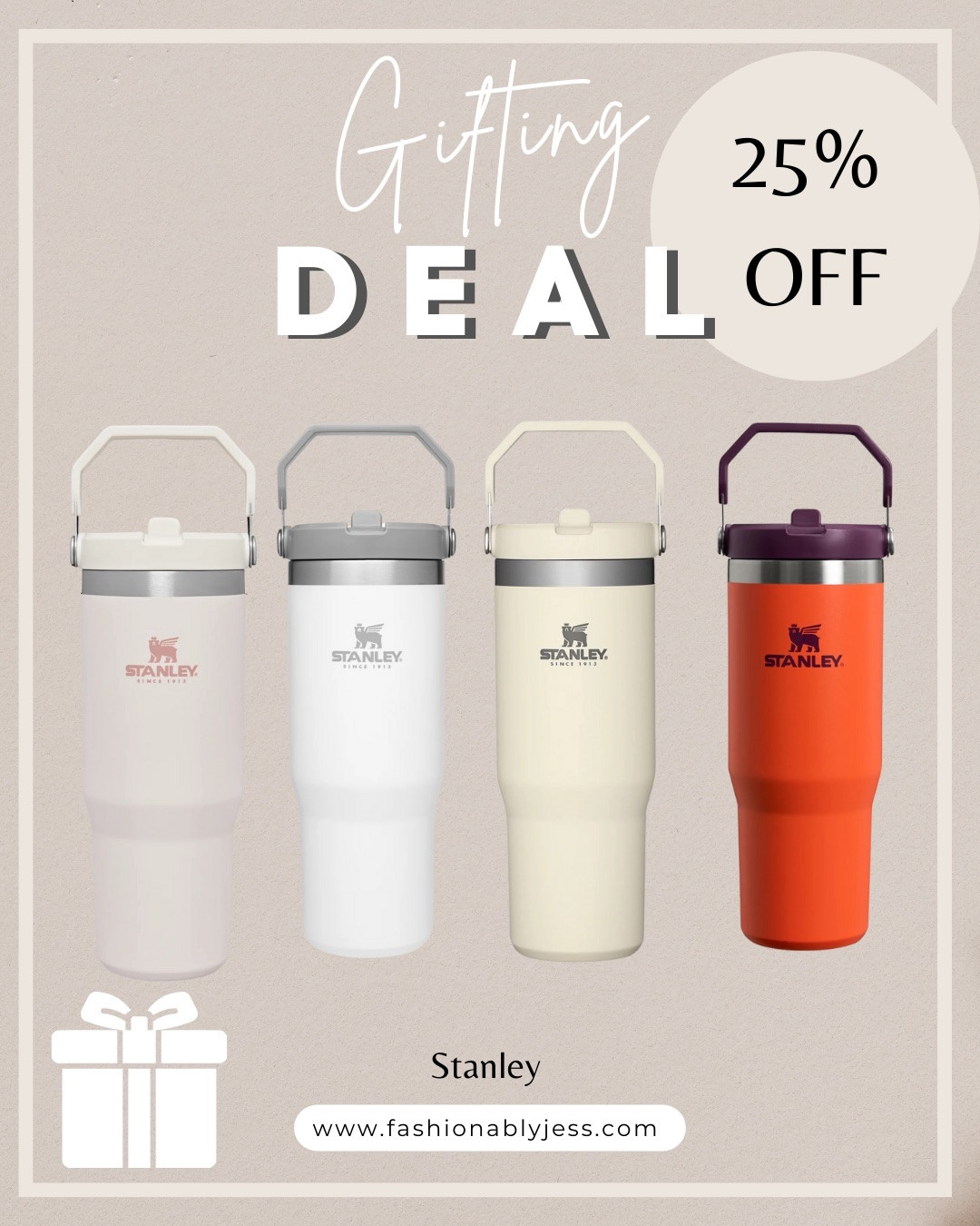 These cute leak proof Stanley tumblers now on sale! Great stocking stuffer 

#LTKGiftGuide #LTKFindsUnder100 #LTKSaleAlert