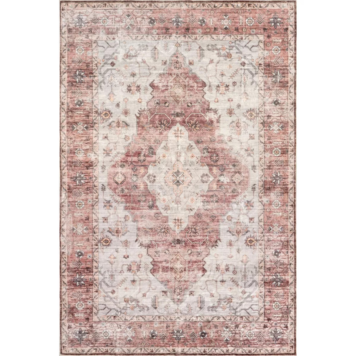 nuLOOM April SpinClean Machine Washable Stain-Resistant Area Rug | Target