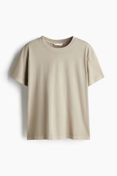 H & M - Cotton T-shirt - Brown | H&M (US + CA)