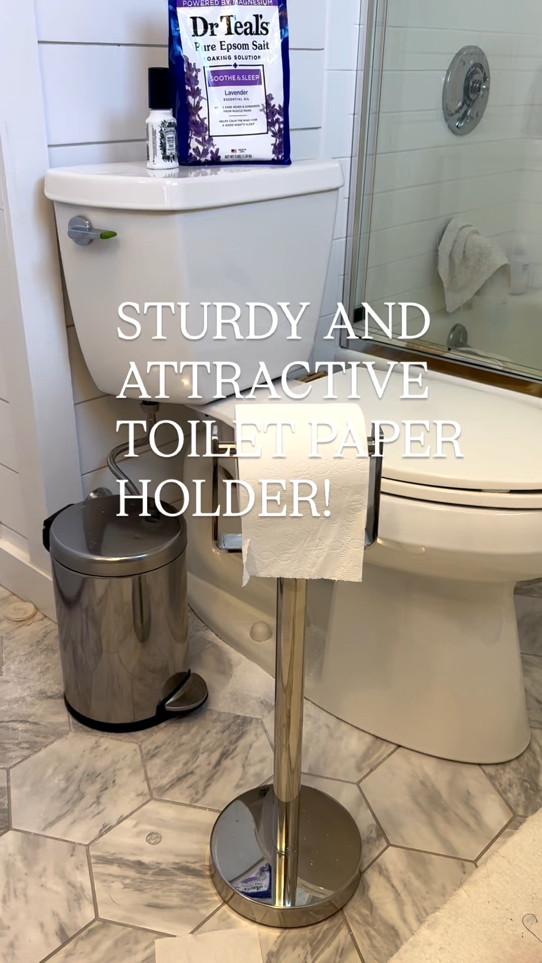 ✨ A nice toilet paper holder adds to the aesthetic of your bathroom. I bought this recently on Amazon for under $60. It took about 10 seconds to assemble and looks fantastic. It’s sturdy and well-made. It’s easy to get the paper on and off of the holder as well. It comes in a variety of finishes! I’m very happy with it.

Bathroom accessories
Toilet paper holder 


#LTKHome #LTKFindsUnder100