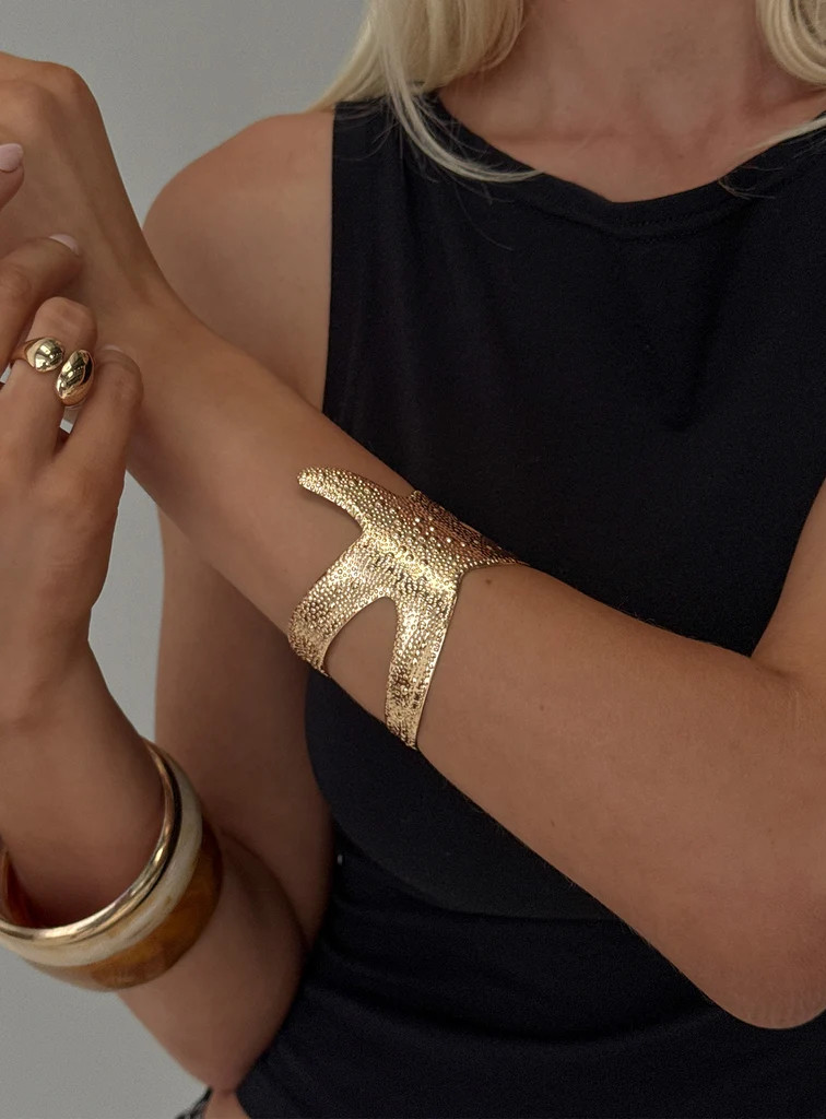 Stargirl Arm Cuff Gold | Princess Polly US