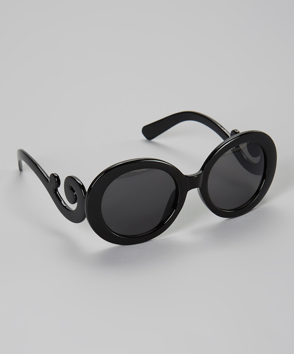 Black Baroque Little Kid Sunglasses | zulily