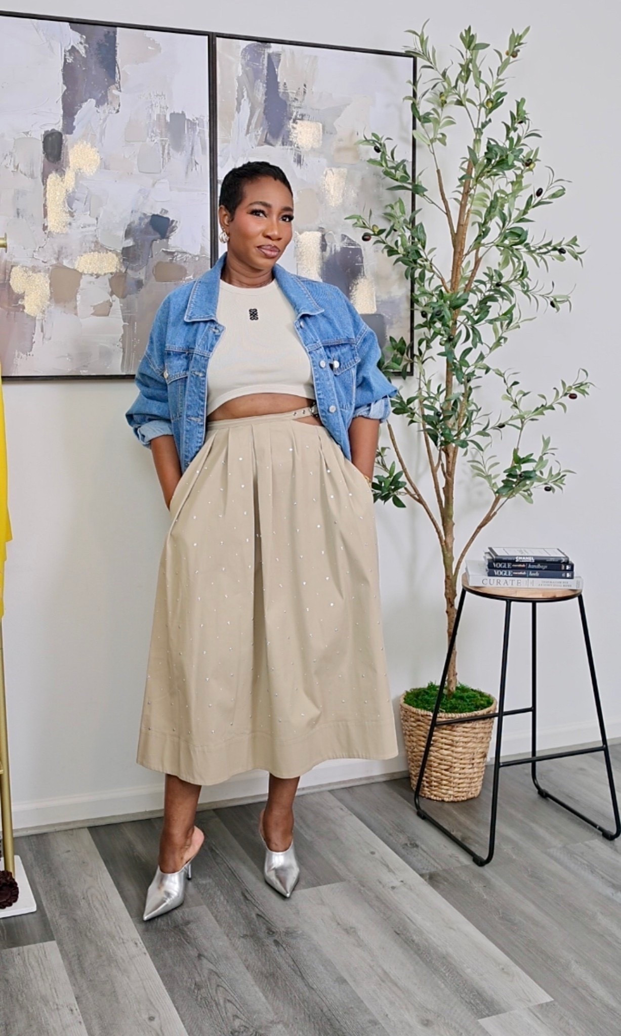 Early fall Outfit Idea
An easy to bring you summer skirts into fall is by layering. 
Linking similar items for this look.


#LTKOver40 #LTKSeasonal #LTKStyleTip