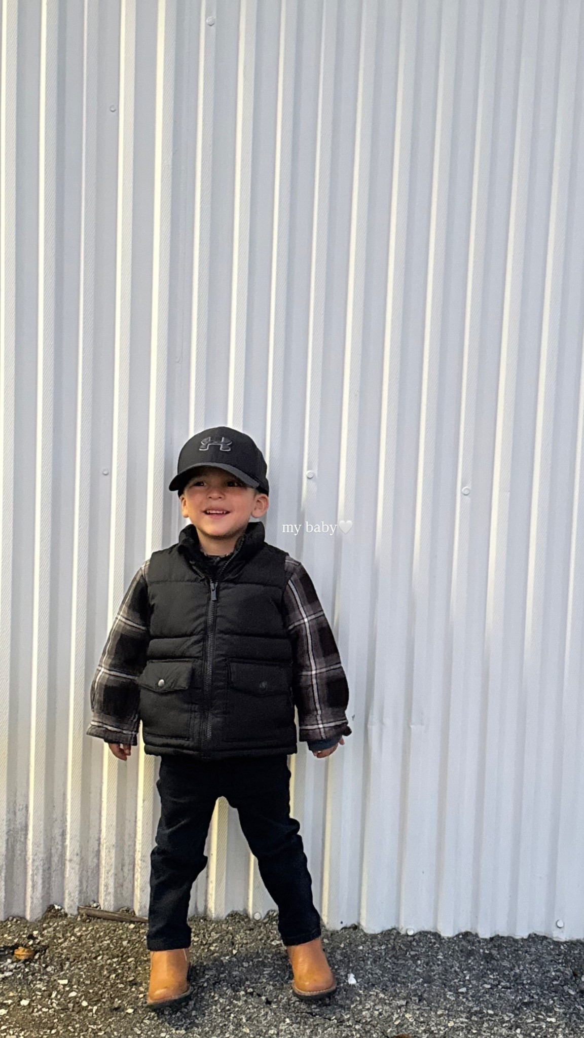 the baby🤍 i tagged similar outfit options & #carters is ✨BOG2 FREE jeans✨ so i linked those + we love the kids size under armour hats + a good flannel under a vest?! cutest outfit for little boys☺️

#LTKFindsUnder50 #LTKSeasonal #LTKKids